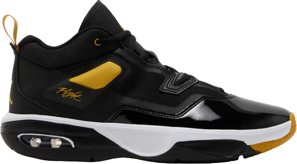 Air Jordan Stay Loyal 3  Black Yellow Ochre 