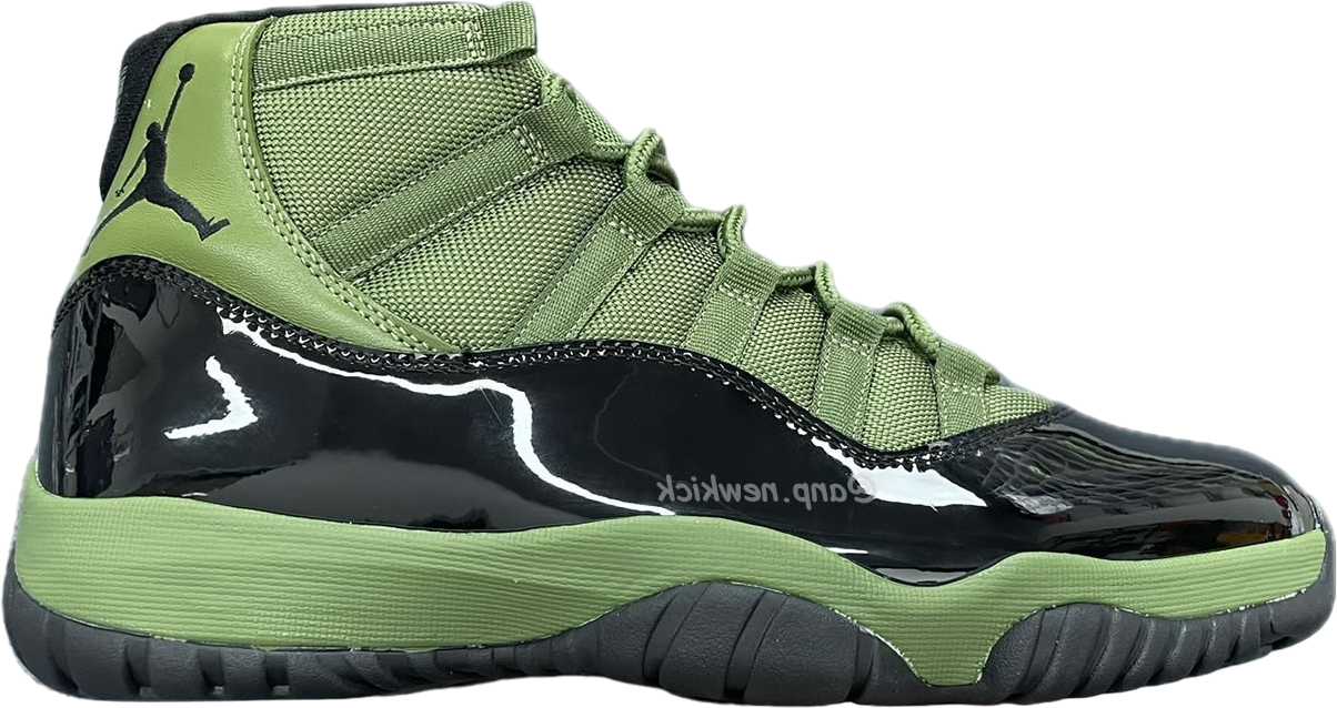 Air Jordan 11 Retro  Fatigue Green 