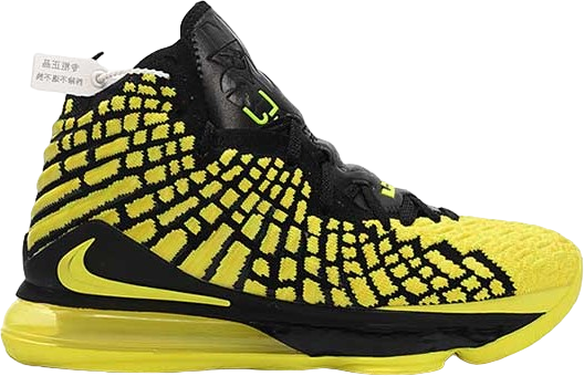 Nike Zoom Lebron XVII  Black Lemon 