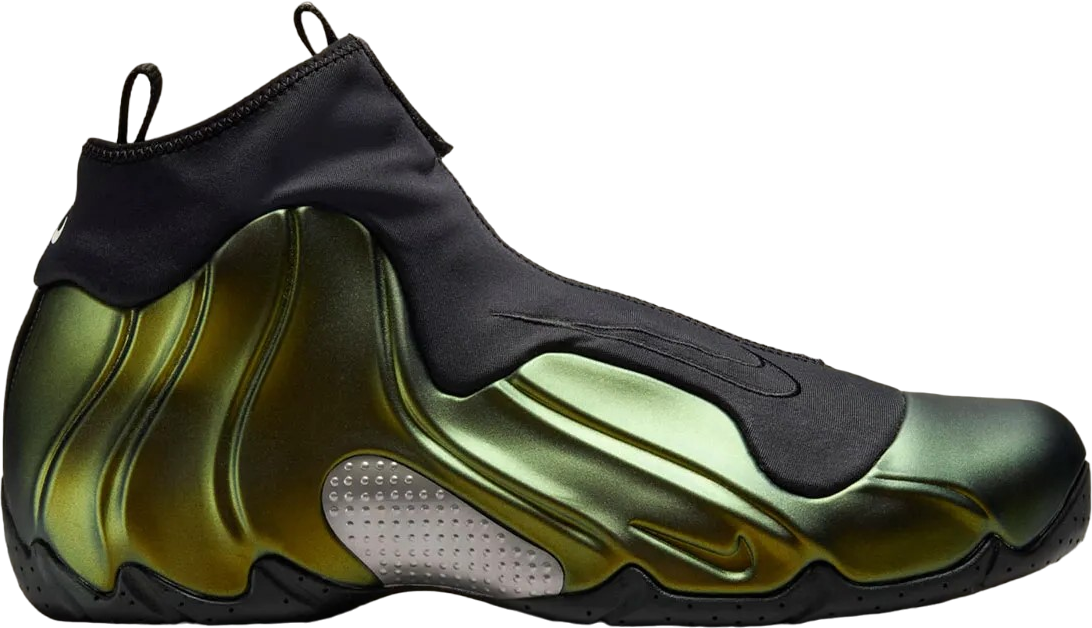 Nike Air Flightposite  Black Metallic Gold