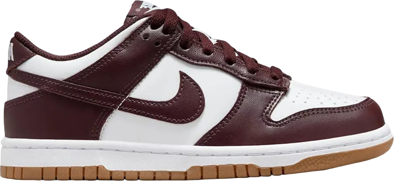 Nike Dunk Low  Burgundy Crush Gum 