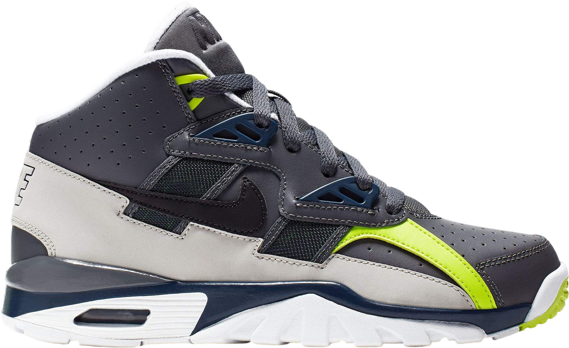 Nike Air Trainer SC Dark Grey Navy Volt