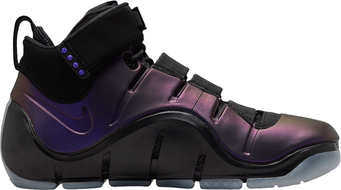 Nike LeBron 4 Eggplant  Black/Varsity Purple-Blue Tint 