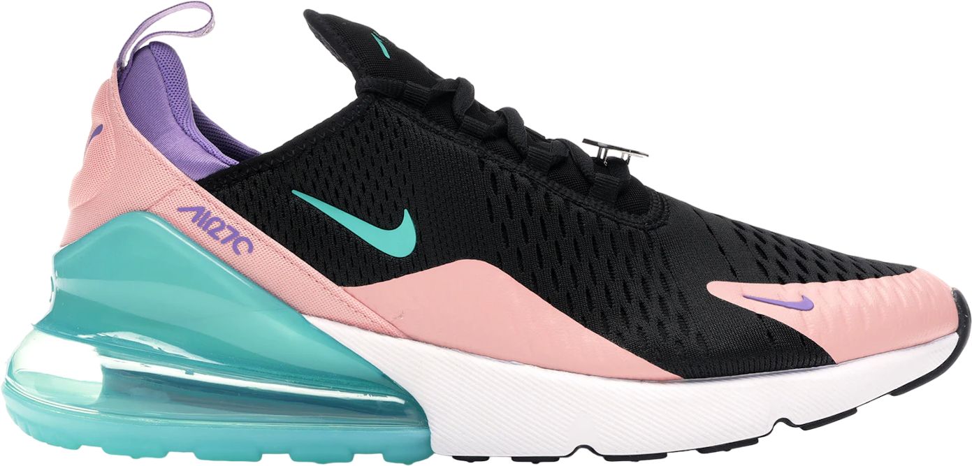 Nike Air Max 270 Have A Nike Day  Black Hyper Jade Bleached Coral 
