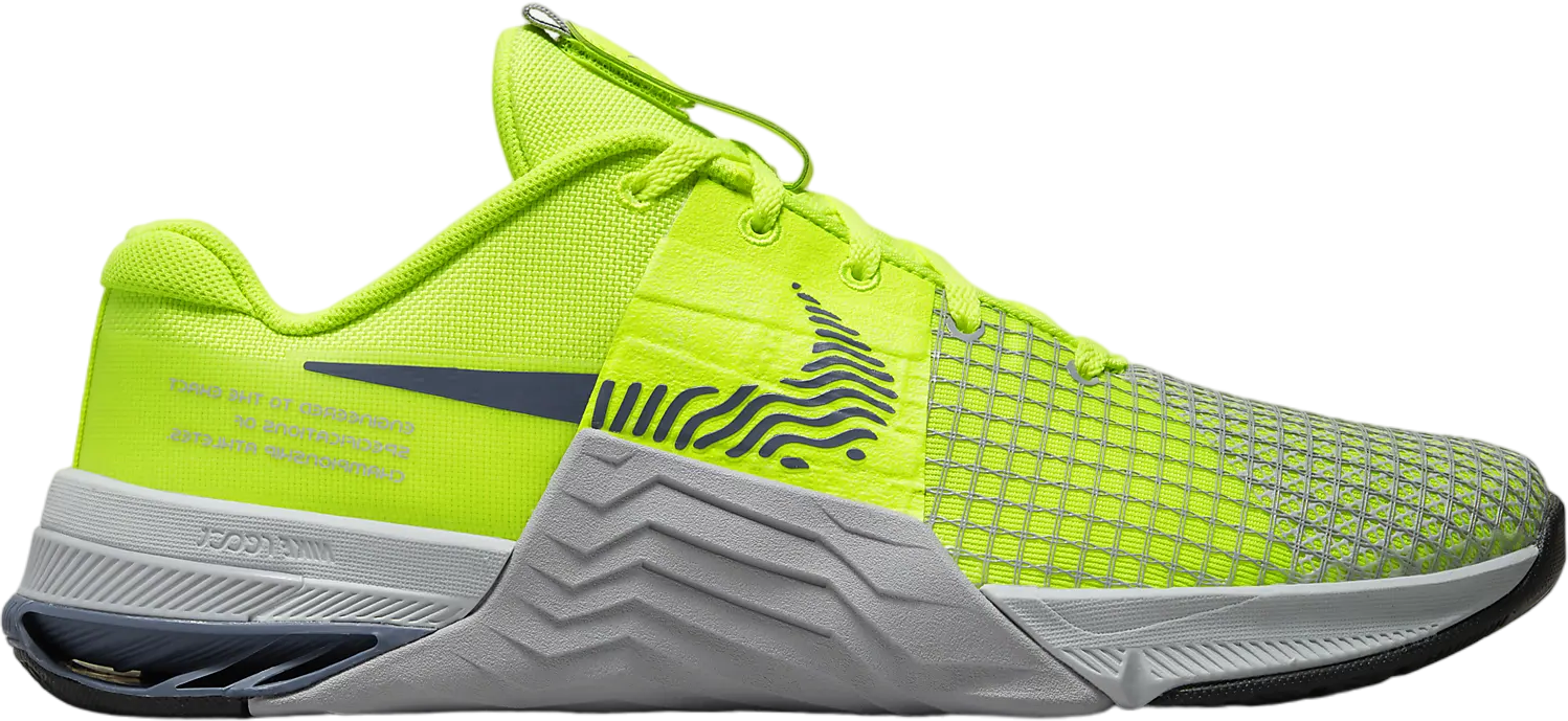 Nike Metcon 8  Volt Wolf Gret Photon Dust Diffused Blue